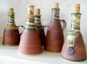 Flaschen mit Korken